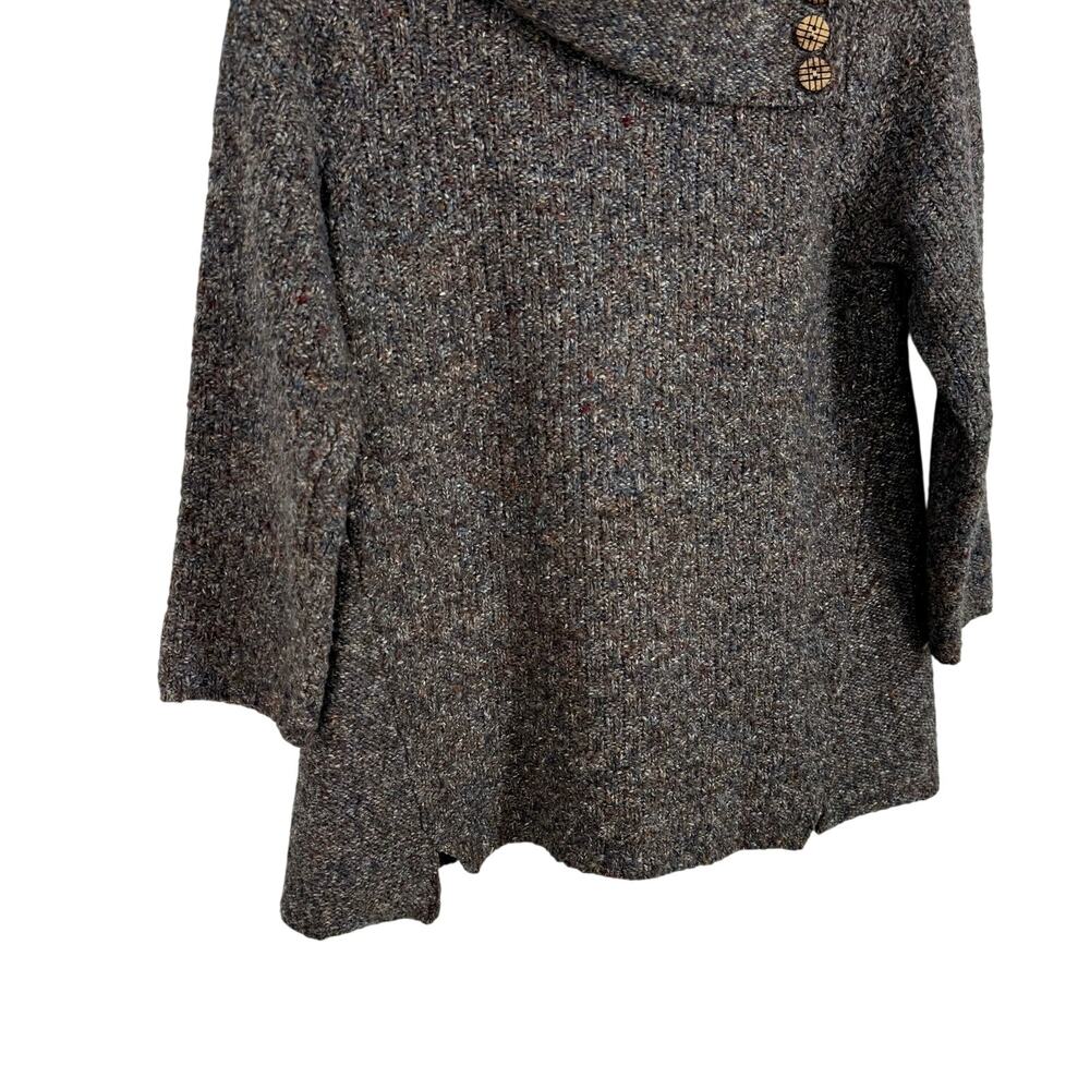 Habitat Sz Small Cozy Knit Wearable Art to Wear Winter Sweater Blouse Shirt Top - Picture 6 of 10